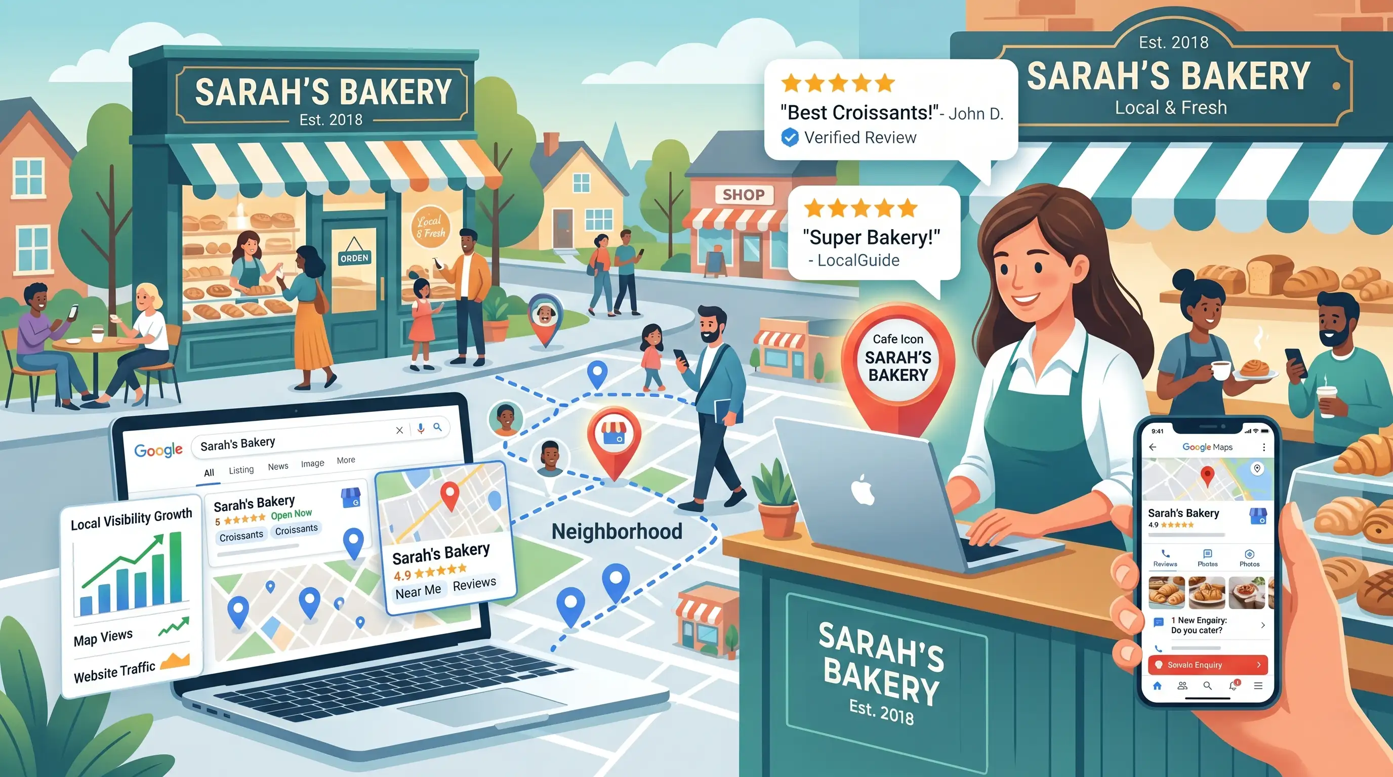Local SEO Guide for Small Businesses