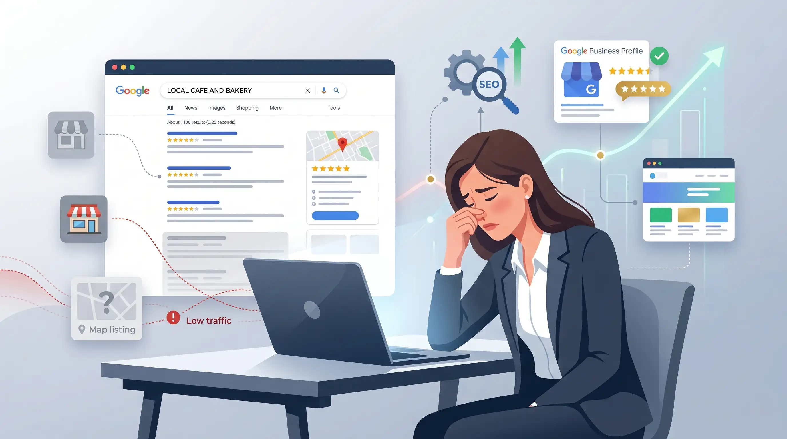 Why Your Business Is Not Showing on Google
